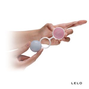 LELO - VAGINALNE KROGLICE "LUNA", roza