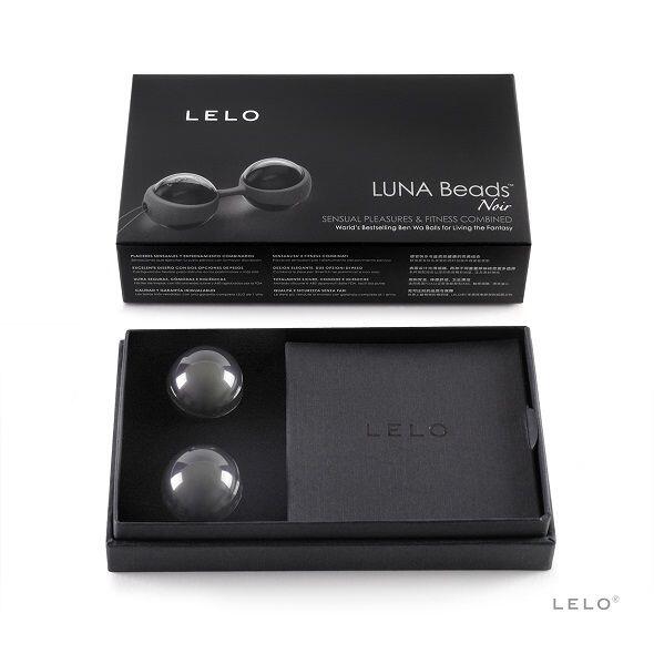 LELO - VAGINALNE KROGLICE "LUNA", črna - slika 3