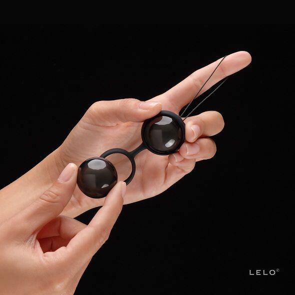 LELO - VAGINALNE KROGLICE "LUNA", črna - slika 4