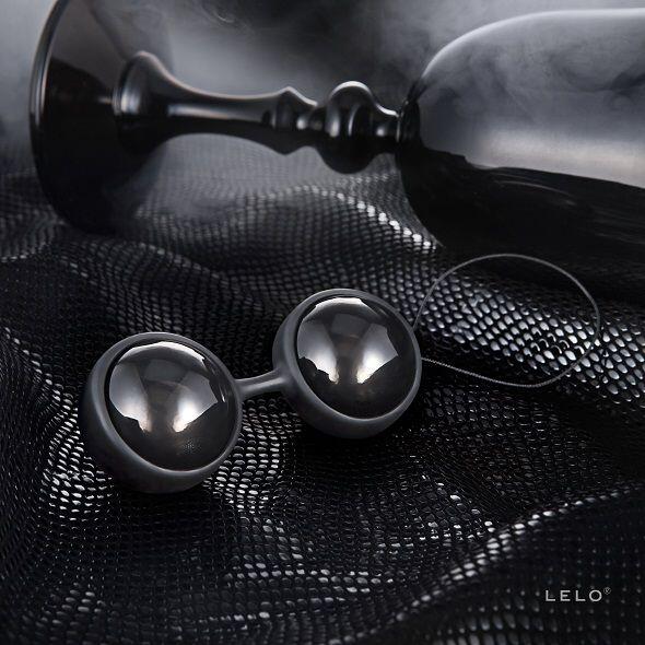 LELO - VAGINALNE KROGLICE "LUNA", črna - slika 5