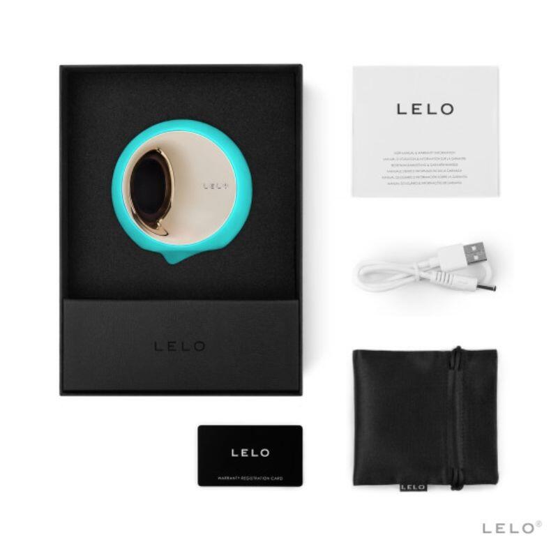 LELO - STIMULATOR "ORA 3", turkizna - slika 3