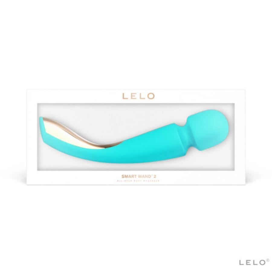 LELO - VIBRATOR "SMARTWAND 2", turkizna - slika 3