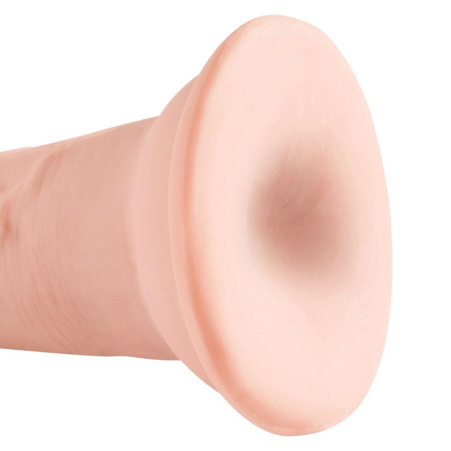 KING COCK TRIPLE DENSITY 9”, svetle barve, 23 cm - slika 3