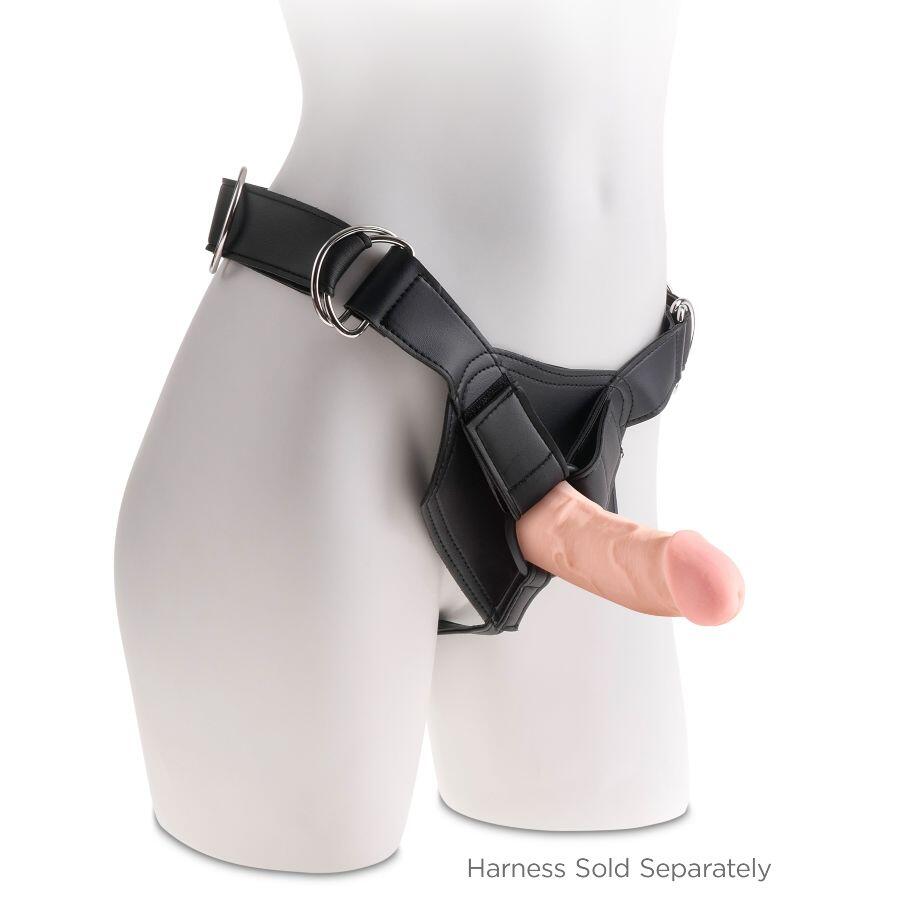 KING COCK TRIPLE DENSITY 9”, svetle barve, 23 cm - slika 5