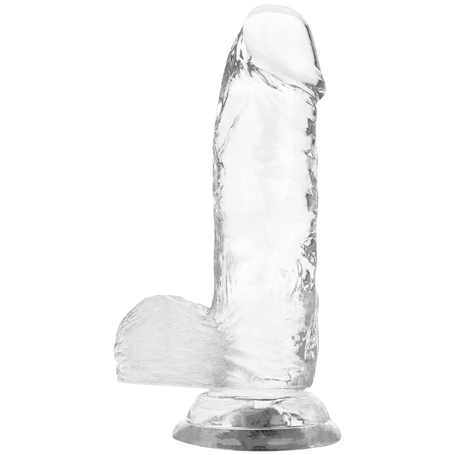 XRAY DILDO Z MODI, 15,5 cm, prozoren - slika 2
