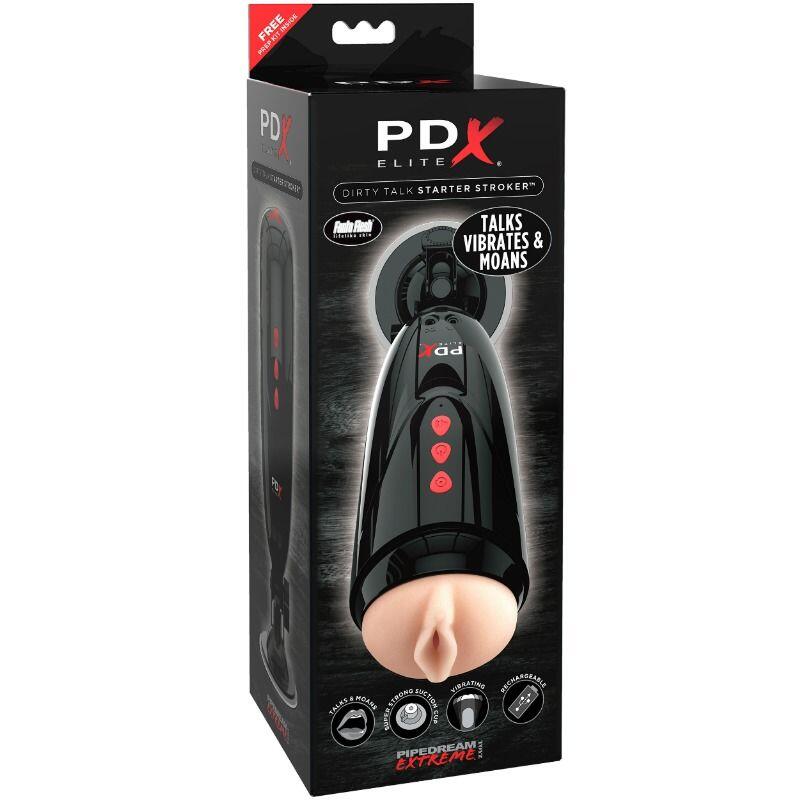 PDX ELITE DIRTY TALK STARTER STROKER - slika 3