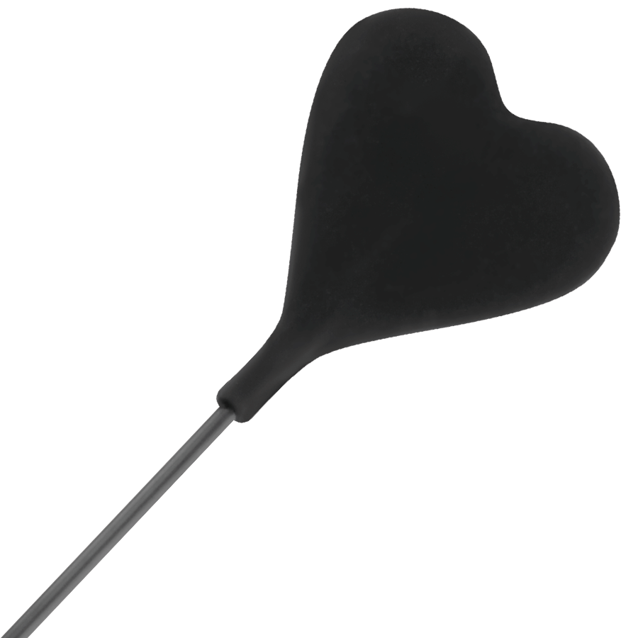 DARKNESS BLACK LOVE, bič in žgečkalnik, 50 cm, črn - slika 2