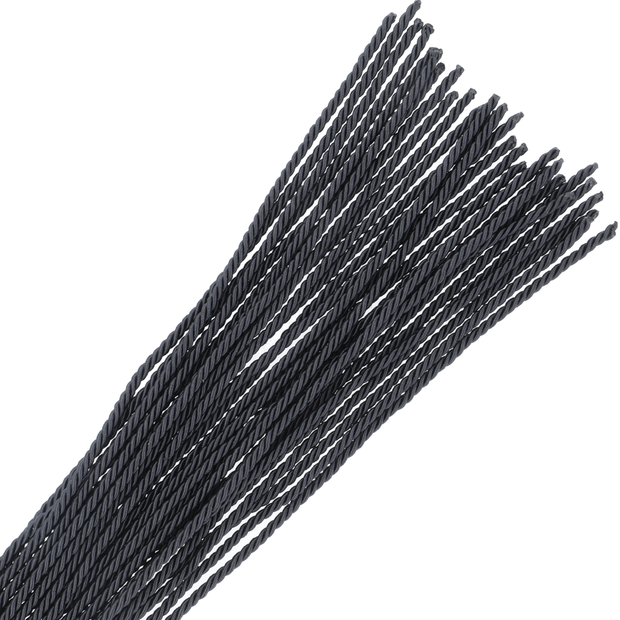 DARKNESS, bič, 50 cm, črn - slika 3