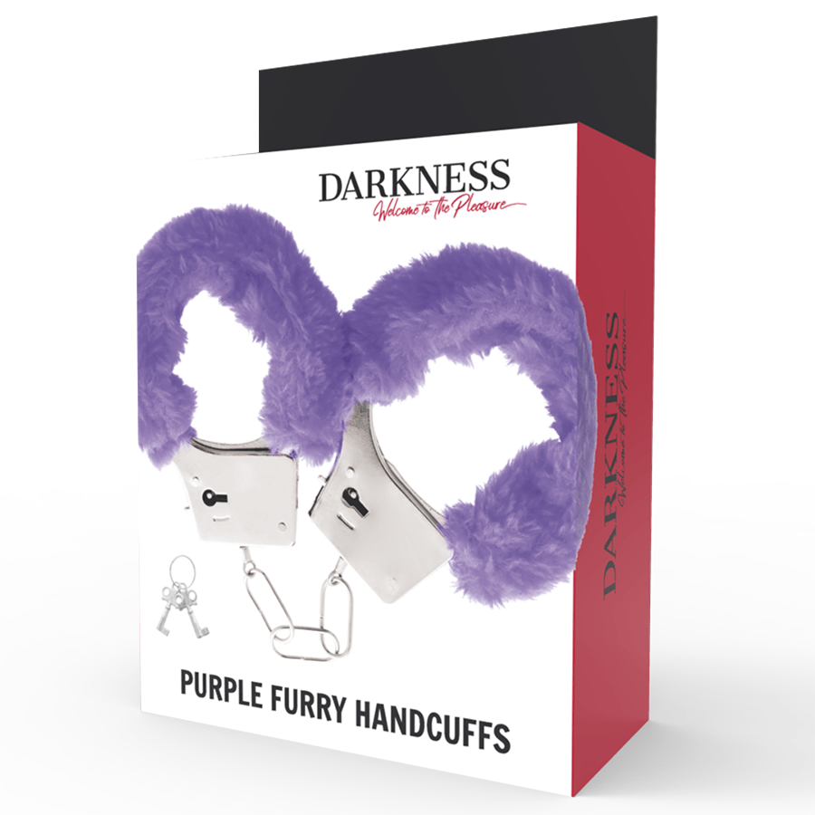 DARKNESS PLEASURE FURRY, lisice, vijolične - slika 2