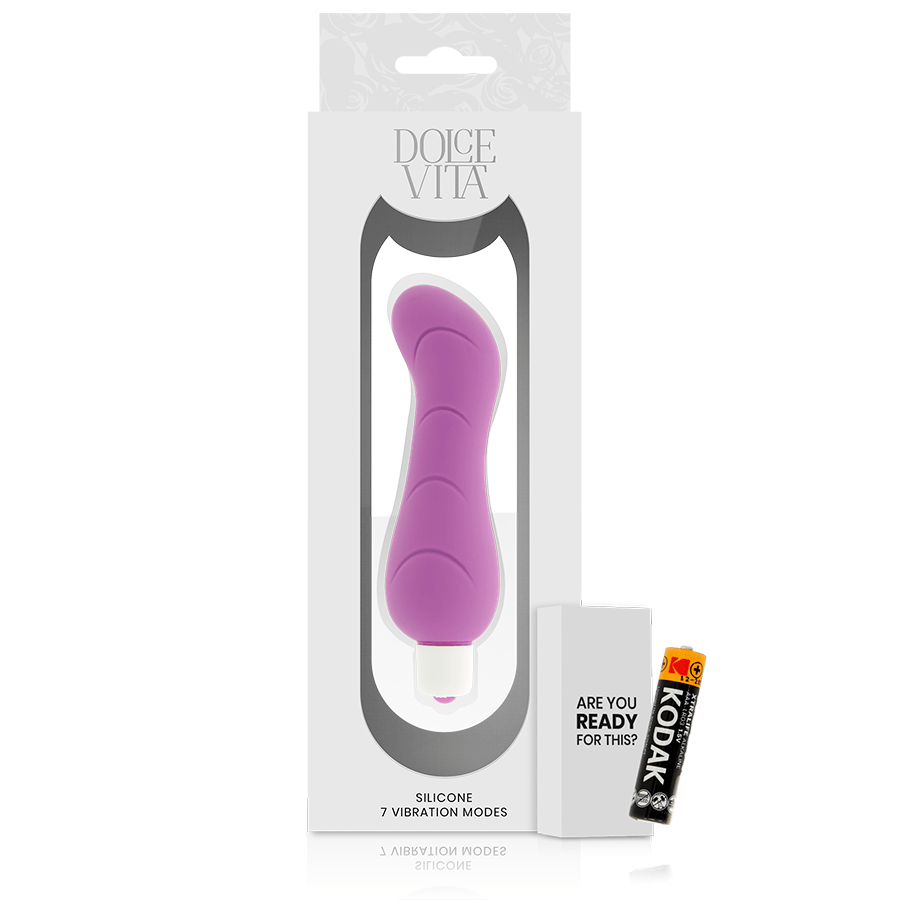 DOLCE VITA G-SPOT, silikonsi vibrator, vijoličast