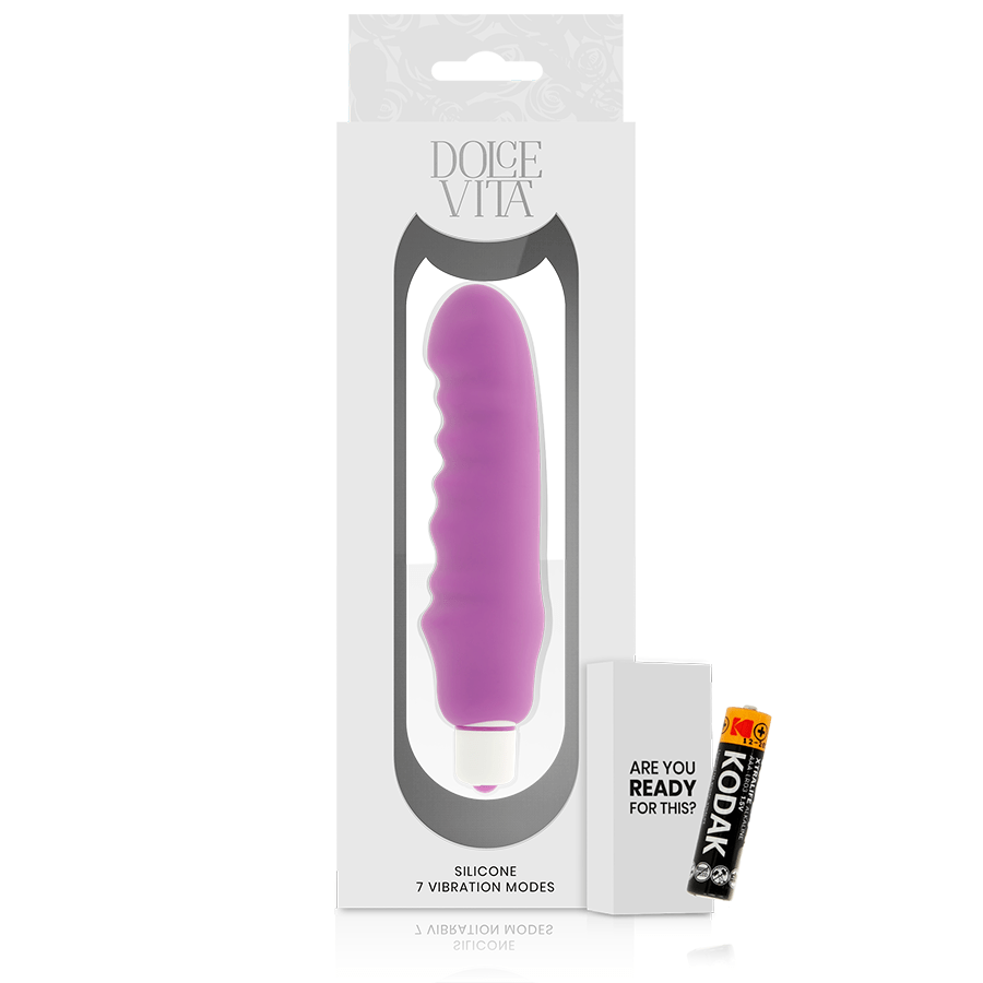 DOLCE VITA GENIUS, silikonski vibrator, vijoličast