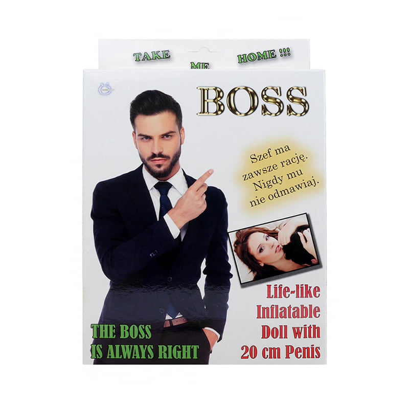 NAPIHLJIVA MOŠKA LJUBEZENSKA LUTKA “BOSS” - slika 3