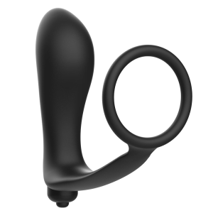 ADDICTED TOYS VIBRACIJSKI ANALNI ČEP Z OBROČKOM