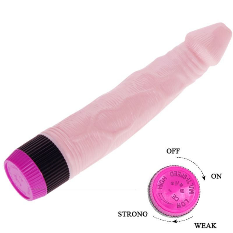 BAILE ADOUR CLUB - REALISTIČEN VIBRATOR, 22,5 cm, Ø≈3,7 cm - slika 3
