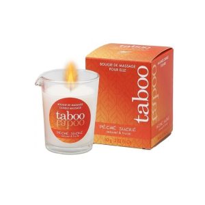 TABOO MASAŽNA SVEČA BRESKEV IN NEKTARINA