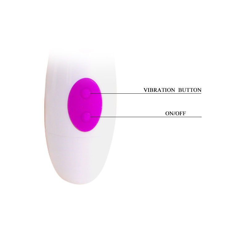 PRETTY LOVE NEWMAN, rabbit vibrator, roza - slika 4