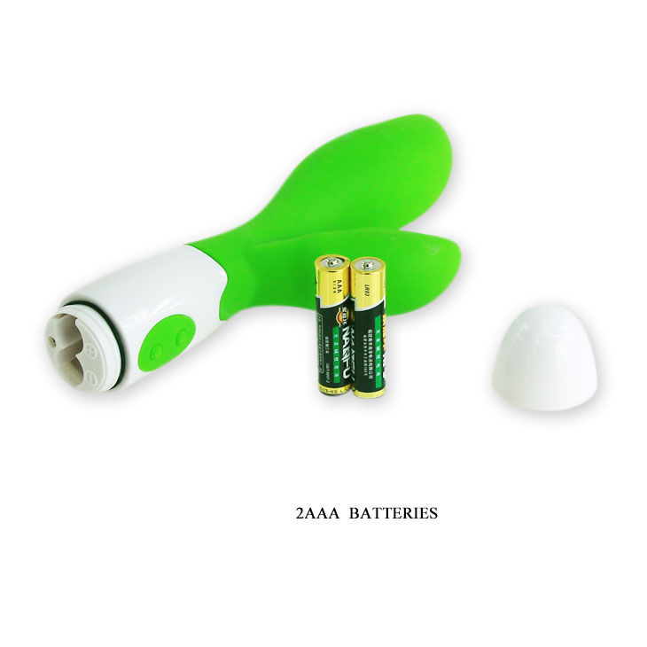 PRETTY LOVE OWEN, rabbit vibrator, zelen - slika 3
