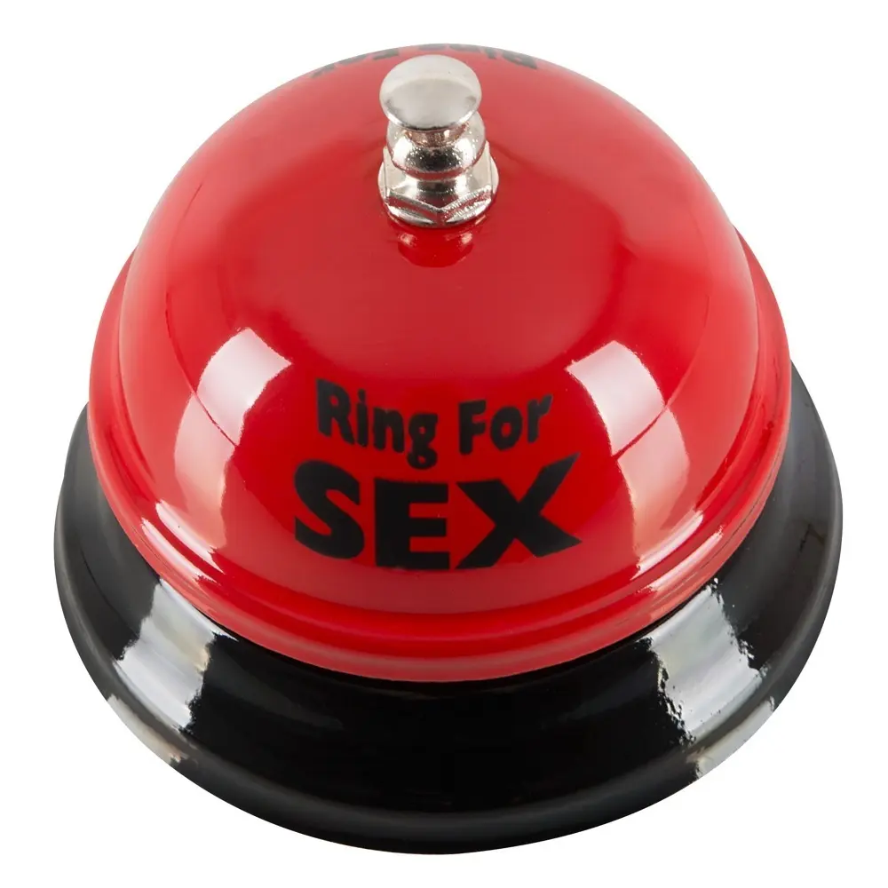 ZVONČEK “Ring for sex”, 5.5 cm, 8 cm - slika 3