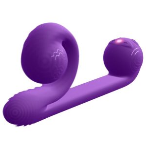 SNAILVIBE, multifunkcijski vibrator, vijoličast