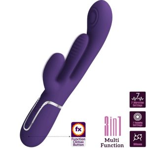 PRETTY LOVE - SHANIA TRIPLE VIBRATOR, vijoličast